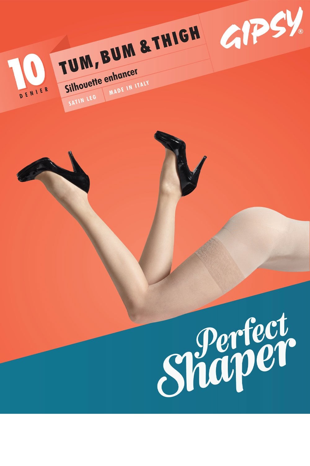 10 Denier Tum, Bum and Thigh Shaper Tights 1406