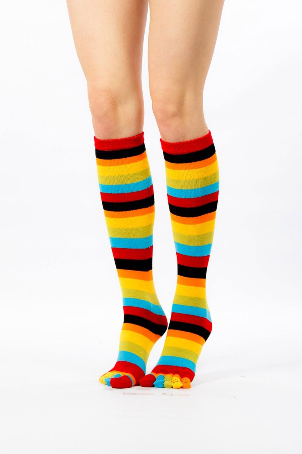Knee High Toe Socks