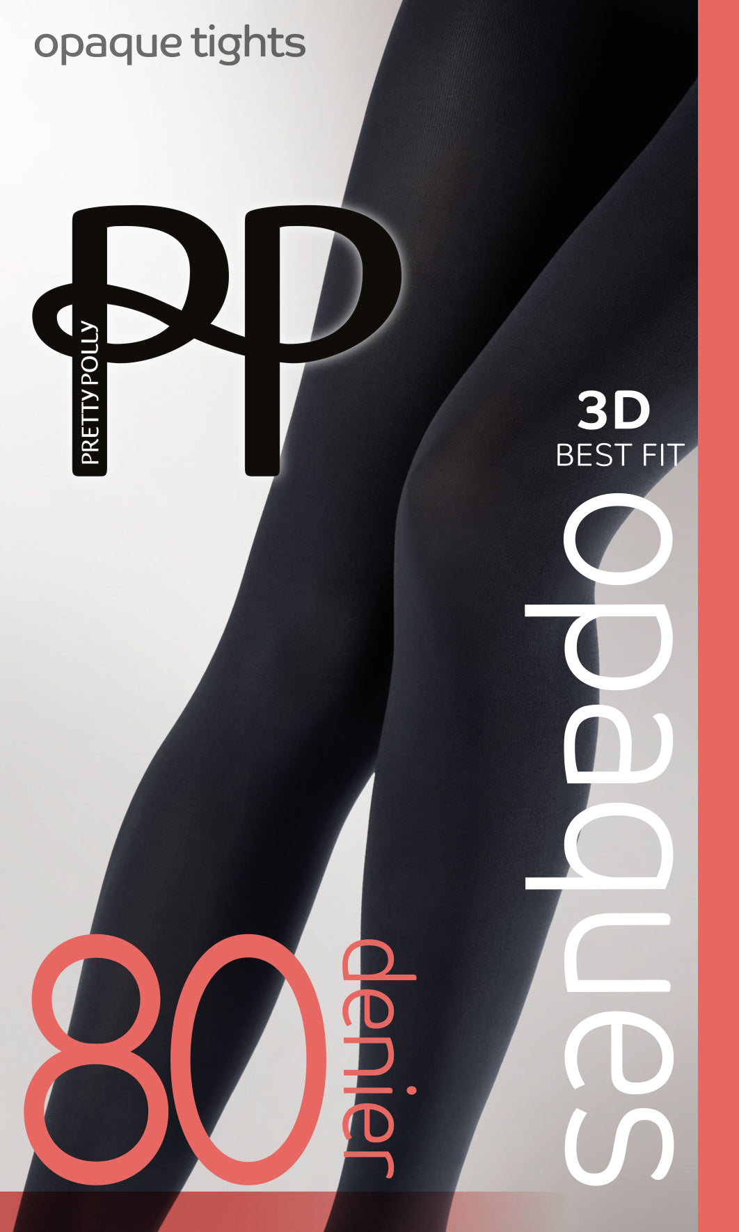 80 Denier 3D Opaque Tights