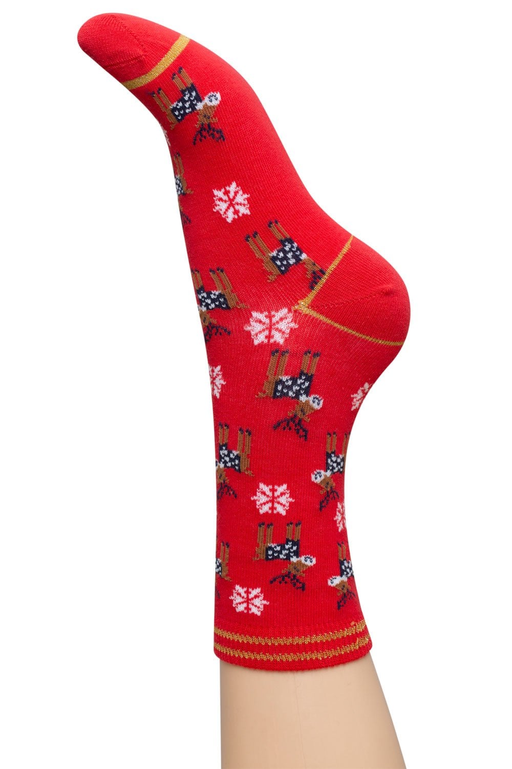 All Over Reindeer Christmas Socks CGCE