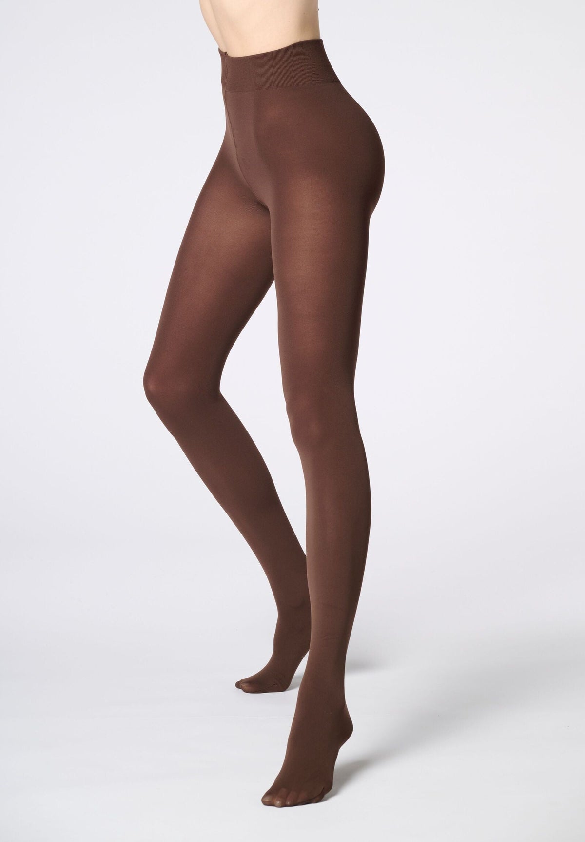 Opaque Tights Different 80 - Dark Brown