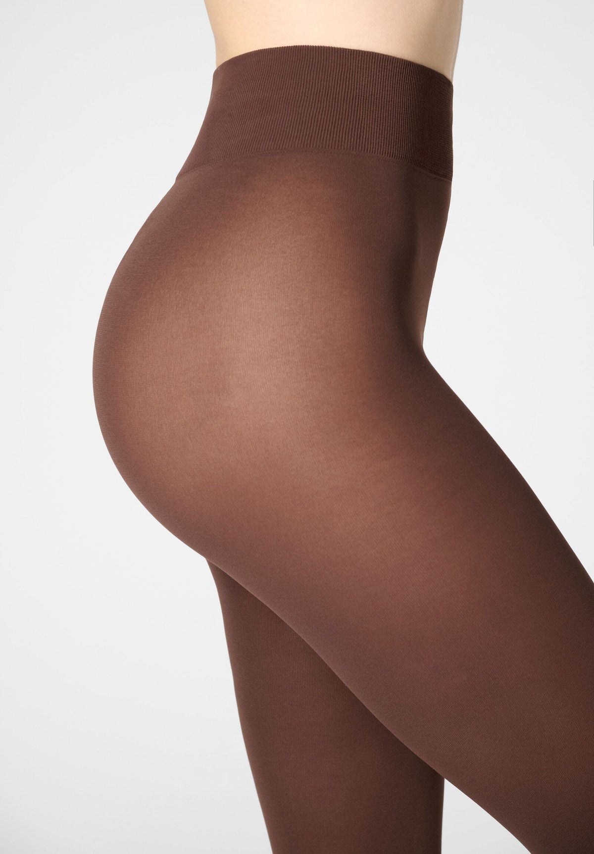 Opaque Tights Different 80 - Dark Brown