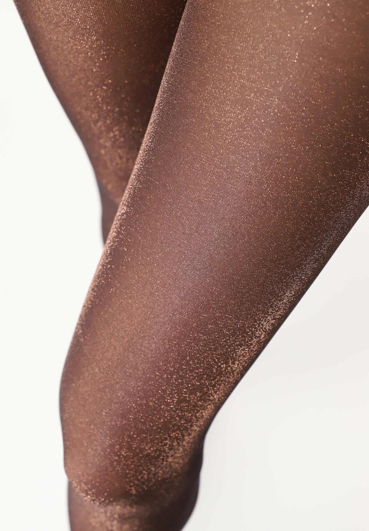 Sheer and Elegant Tights Diamonds - Bronze