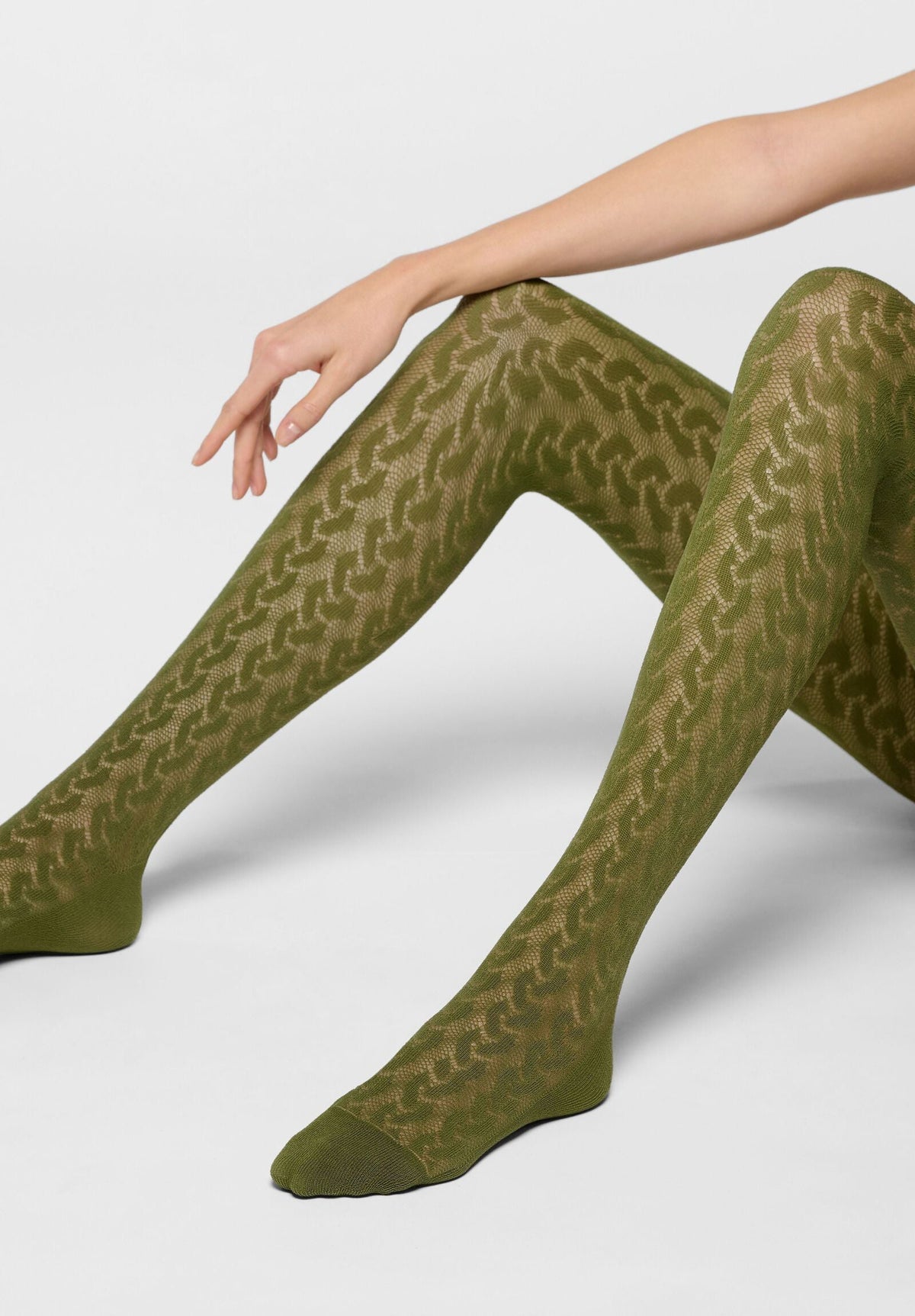 Bio-Derived Sneakers Tights Wave - Green