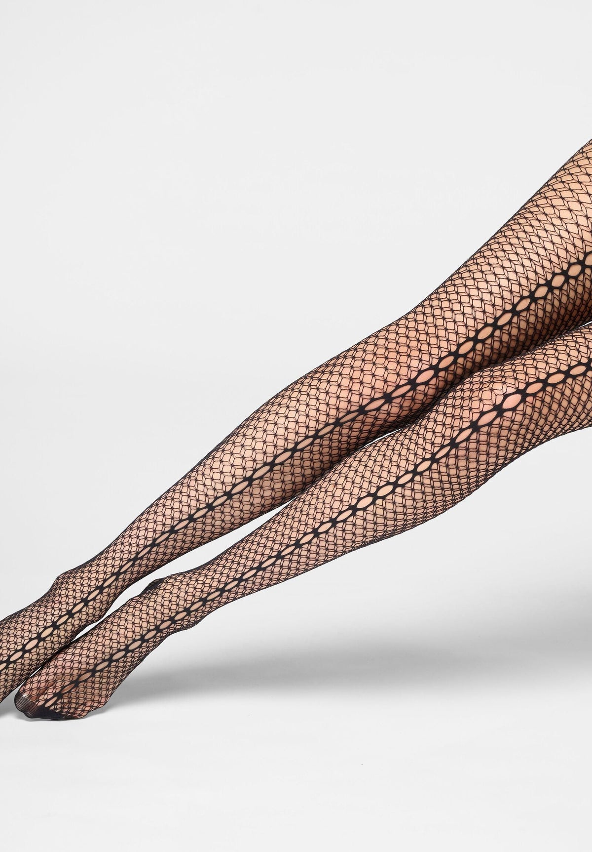 Etherea Mesh Fishnet Tights - Black