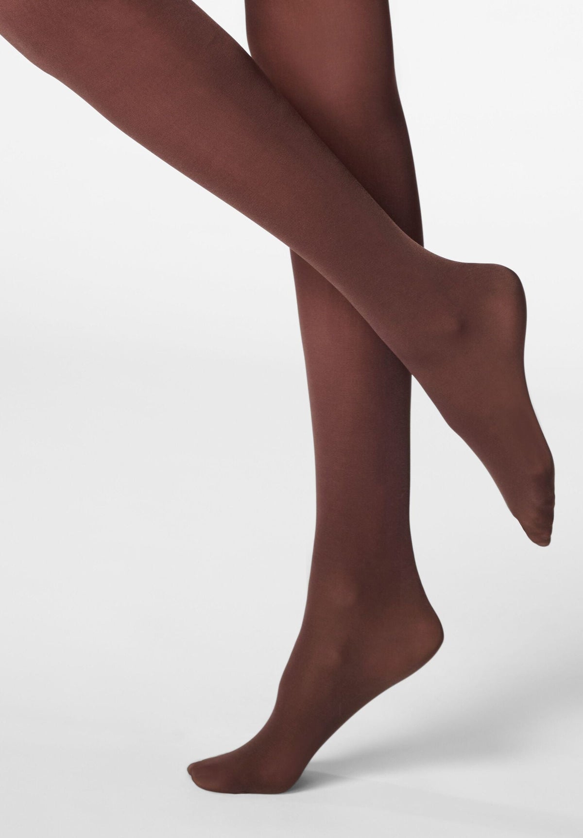 All Colors 50 Opaque Tights - Chocolate 3