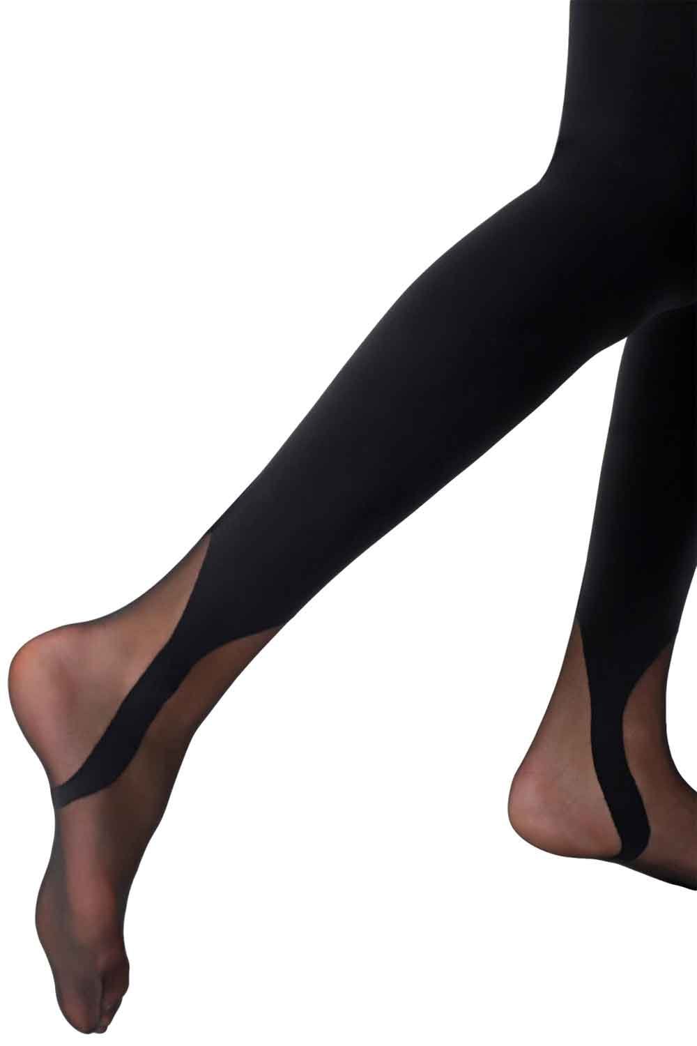 Opaque Tights With Gaiter Effect