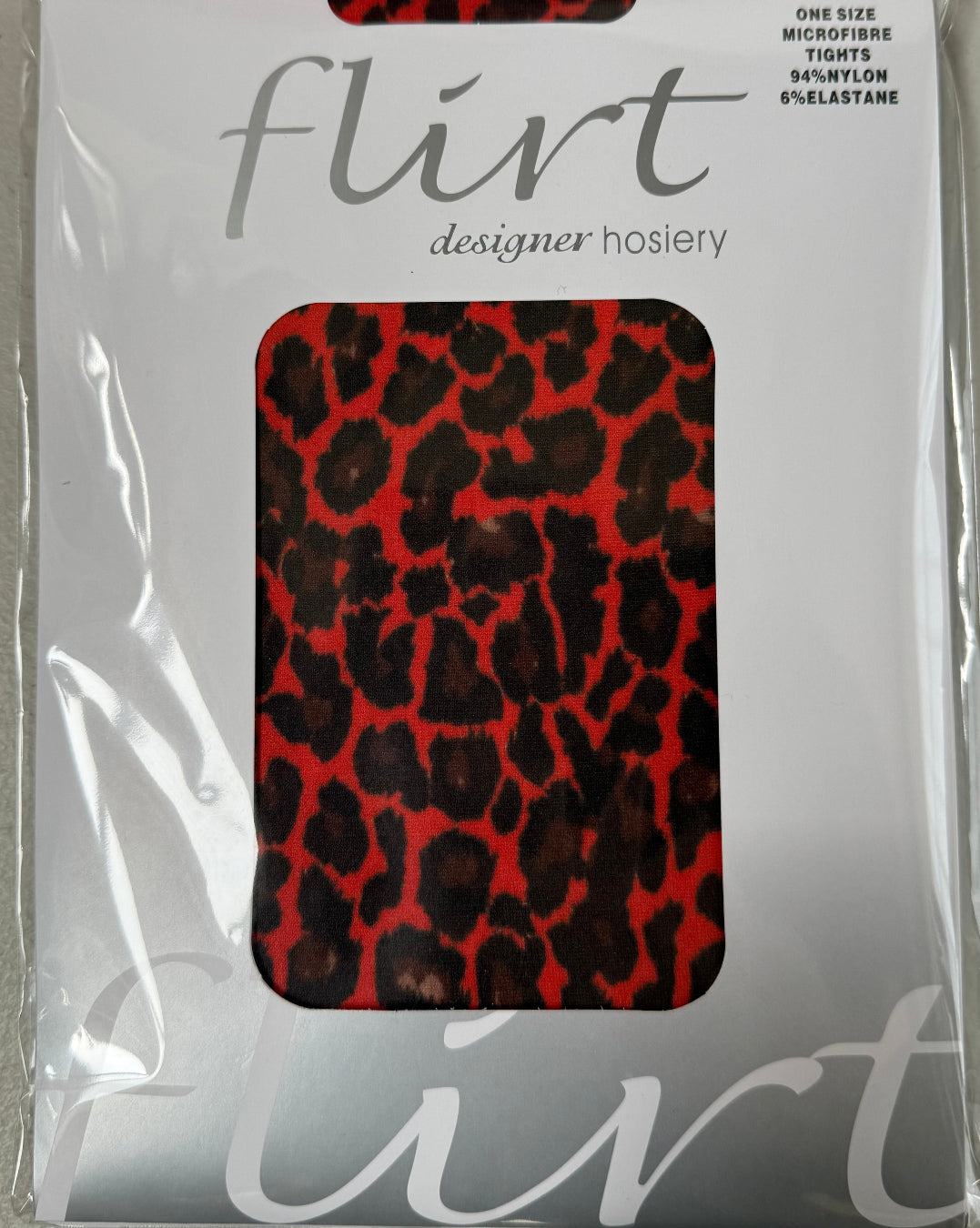 Leopard Print Tights