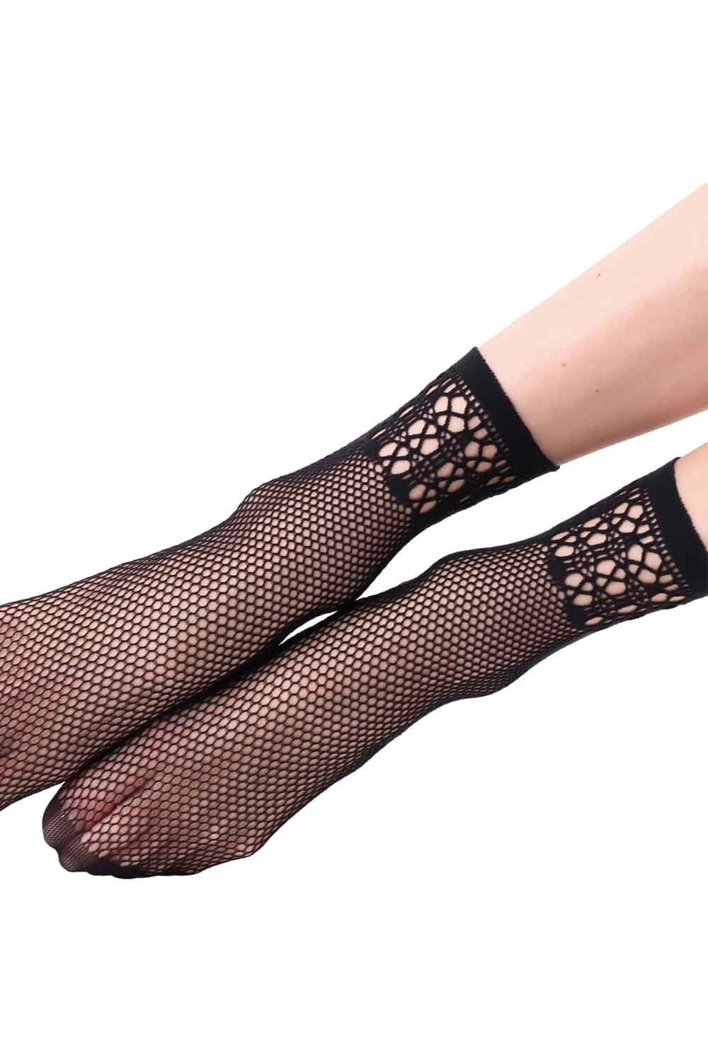 Twins Fishnet Socks 2PP