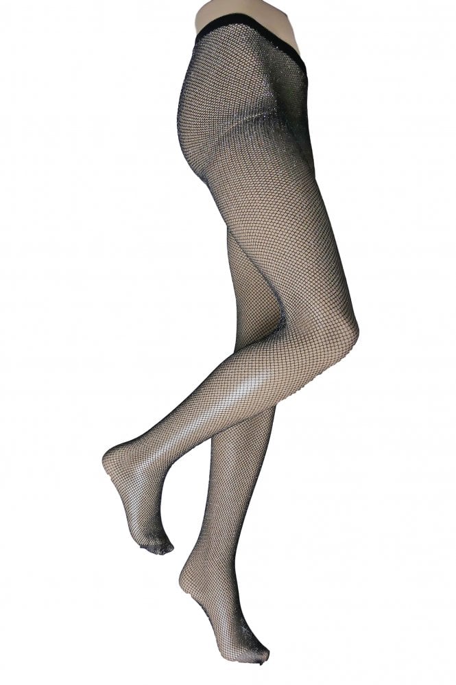Lurex Fishnet Tights