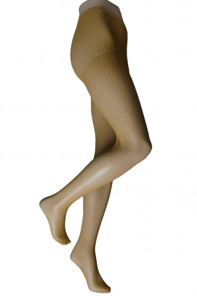 Lurex Fishnet Tights