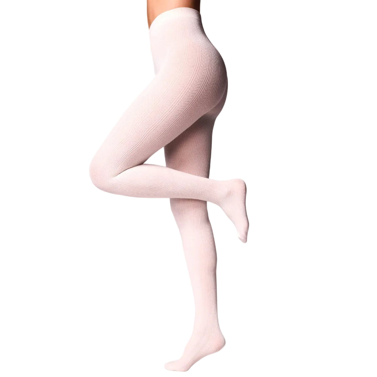 Organic Cotton Blend Cable Knit Tights 03/03778