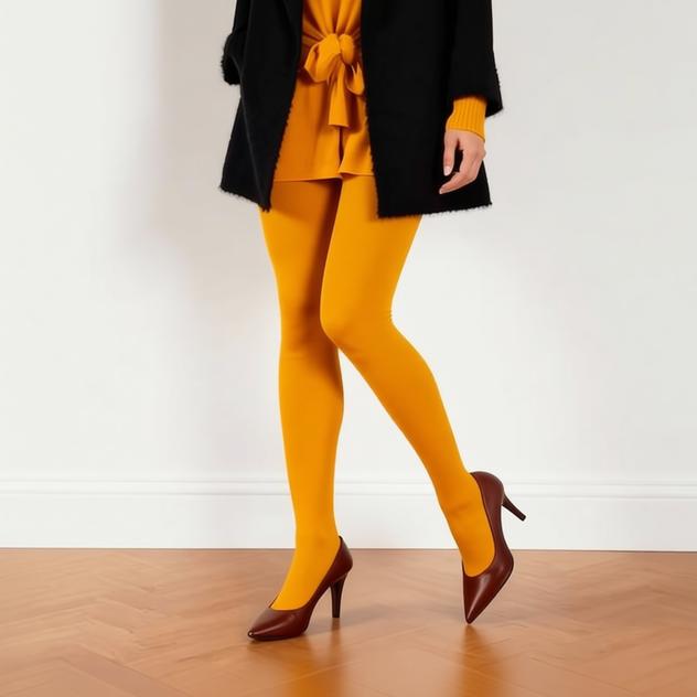 100 Denier Luxury Opaque Tights 1172