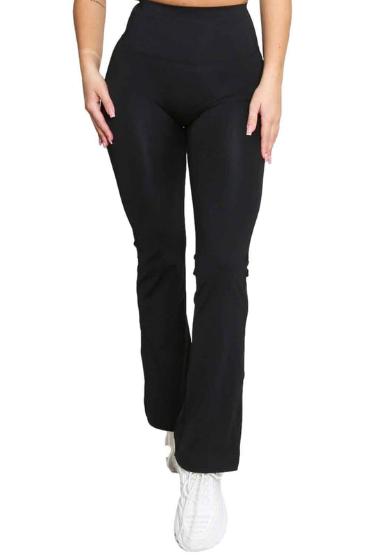 High Waisted Flare Leggings