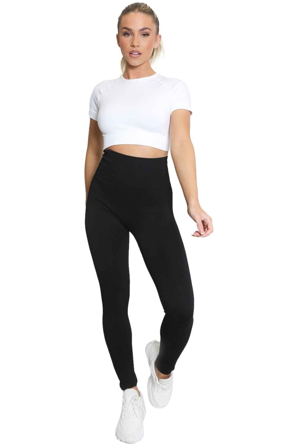 Push Up High Waisted Black Leggings