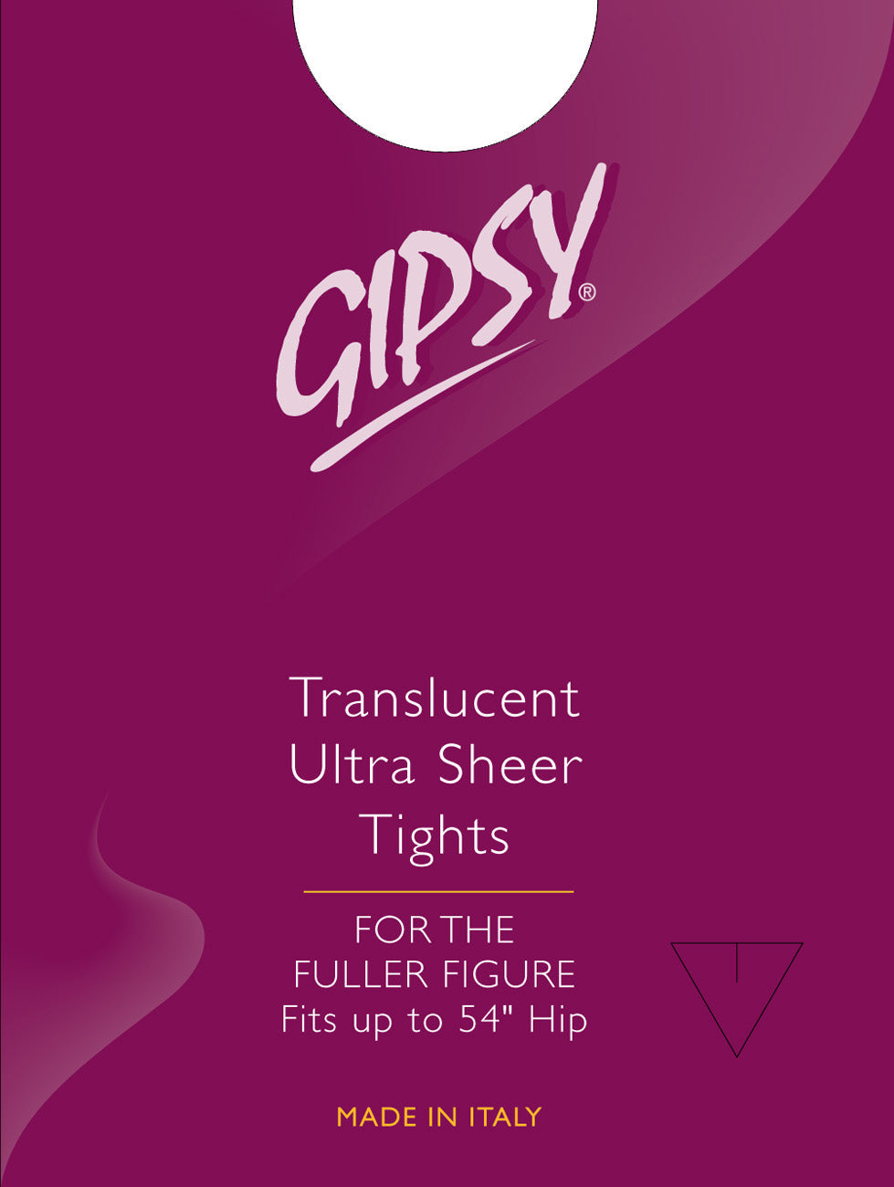 Fuller Figure Translucent Ultra Sheer Tights (GARNET BOX fits up to 54" hips) 1010