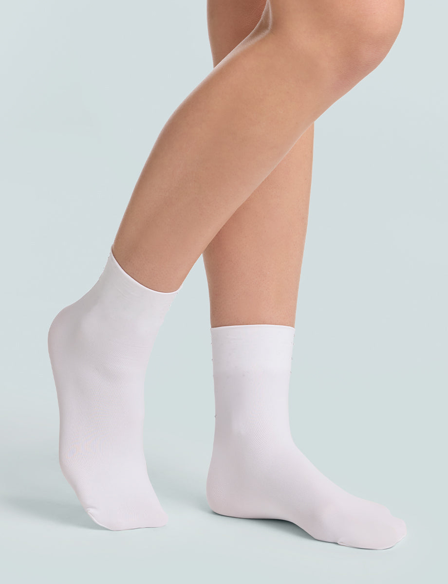 Ultimate Opaque Ankle Socks 3-Pack