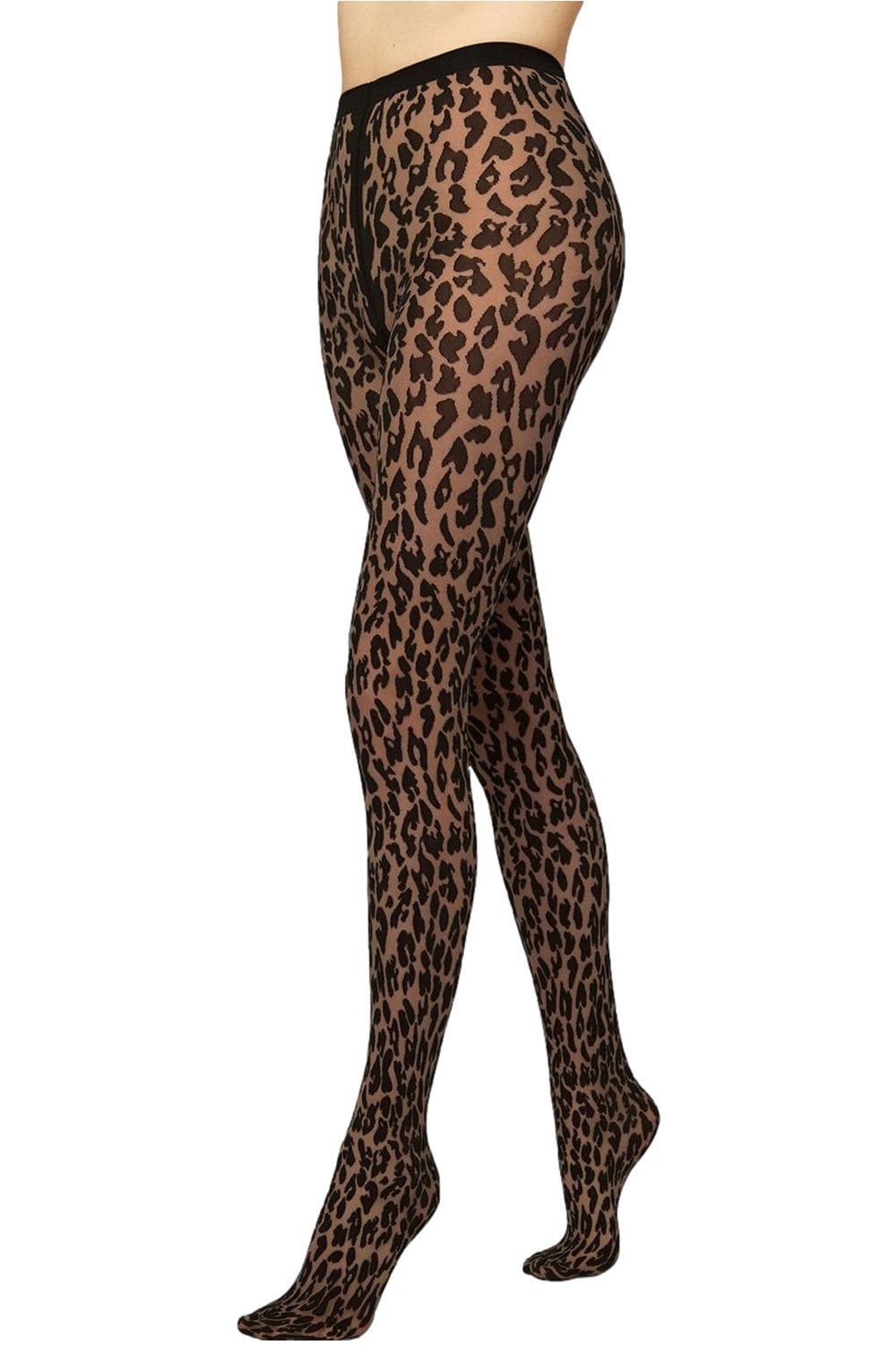 Josey Leopard Print Tights 14901