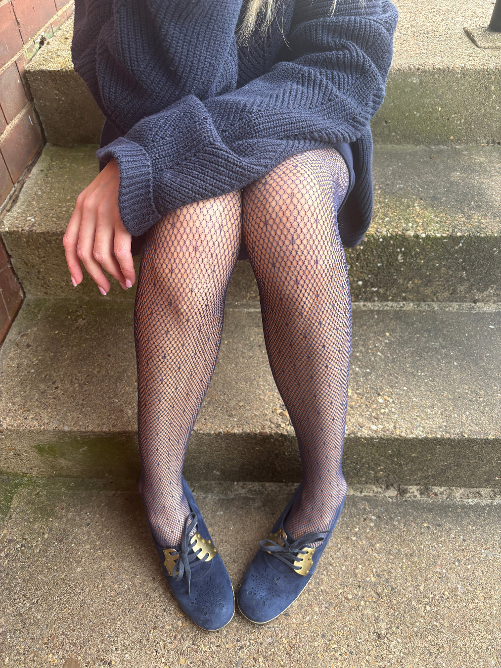 Spot Net Tights