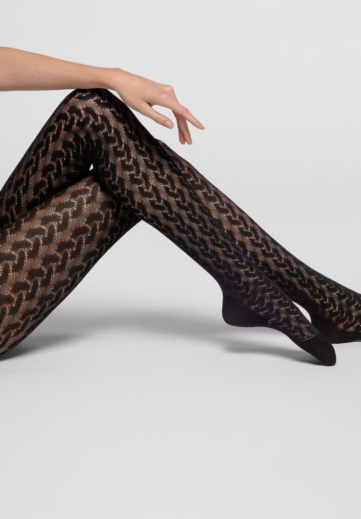Bio-Derived Sneakers Tights Wave - Black