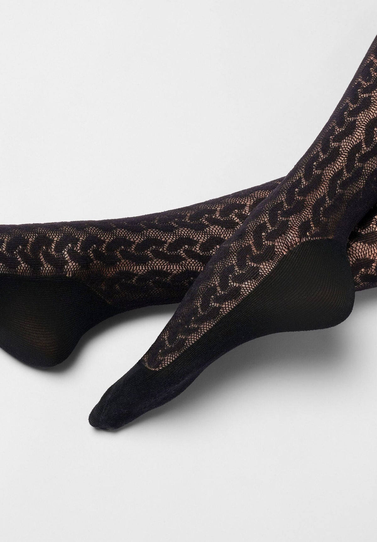 Bio-Derived Sneakers Tights Wave - Black