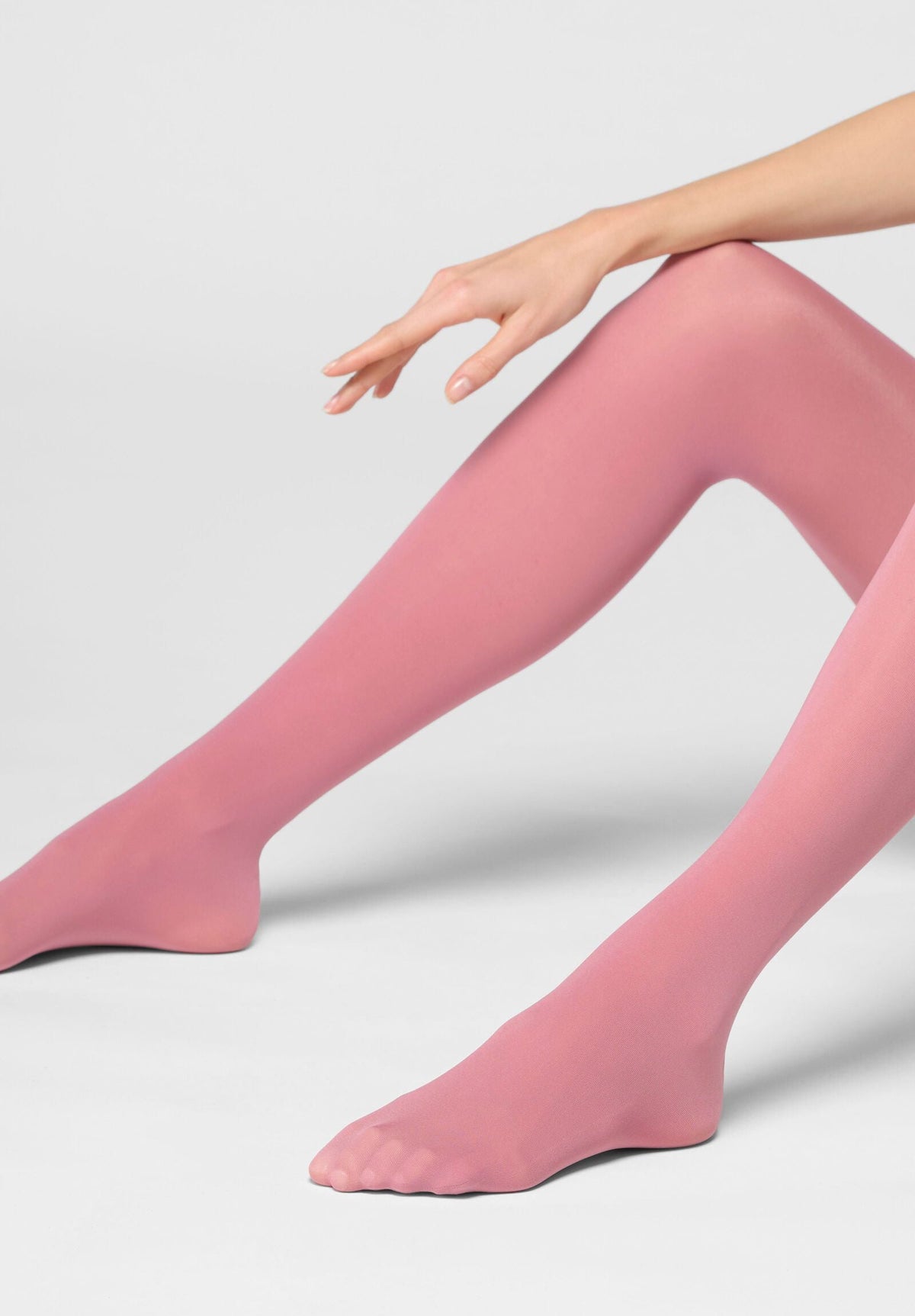 All Colors 50 Opaque Tights - Peony