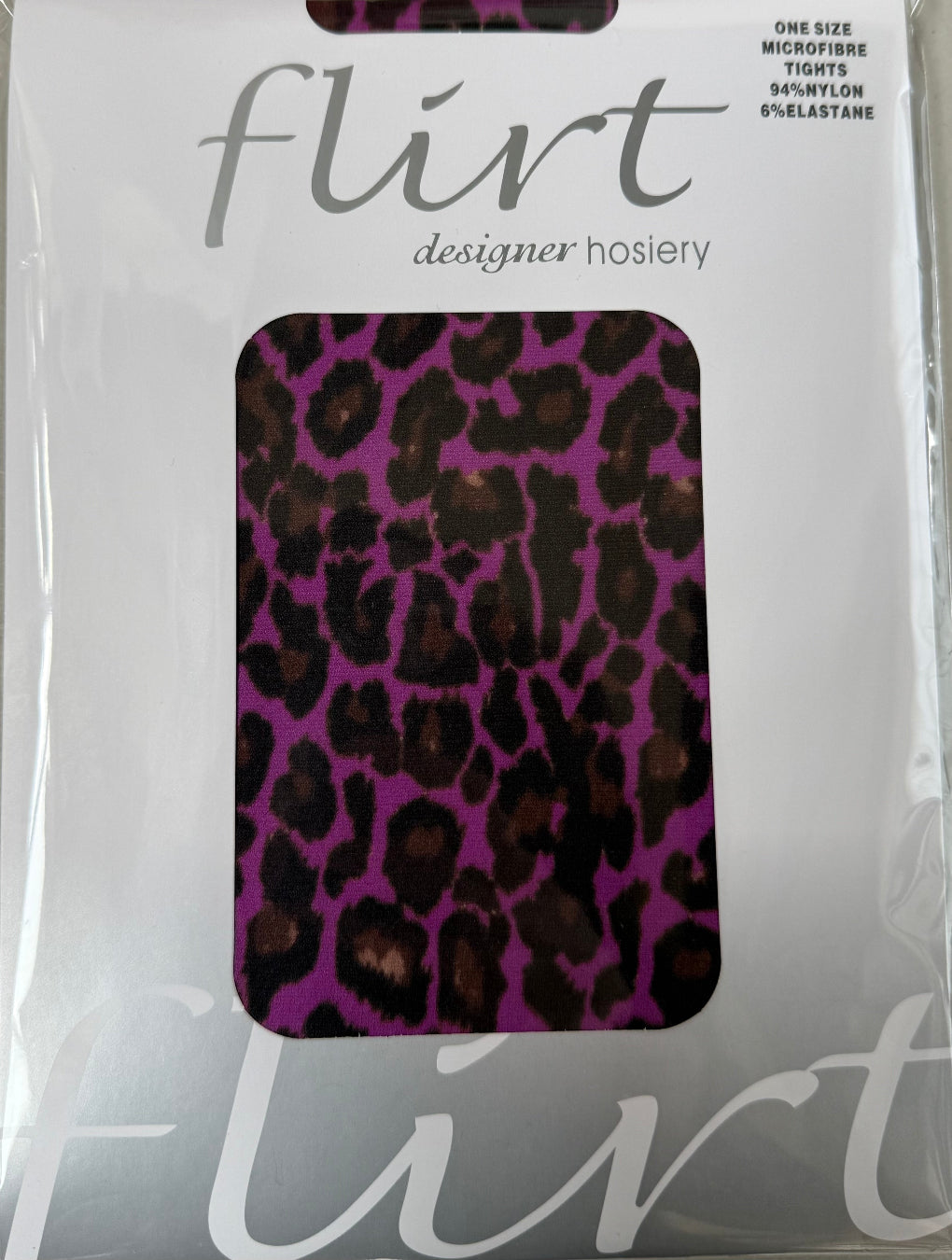 Leopard Print Tights