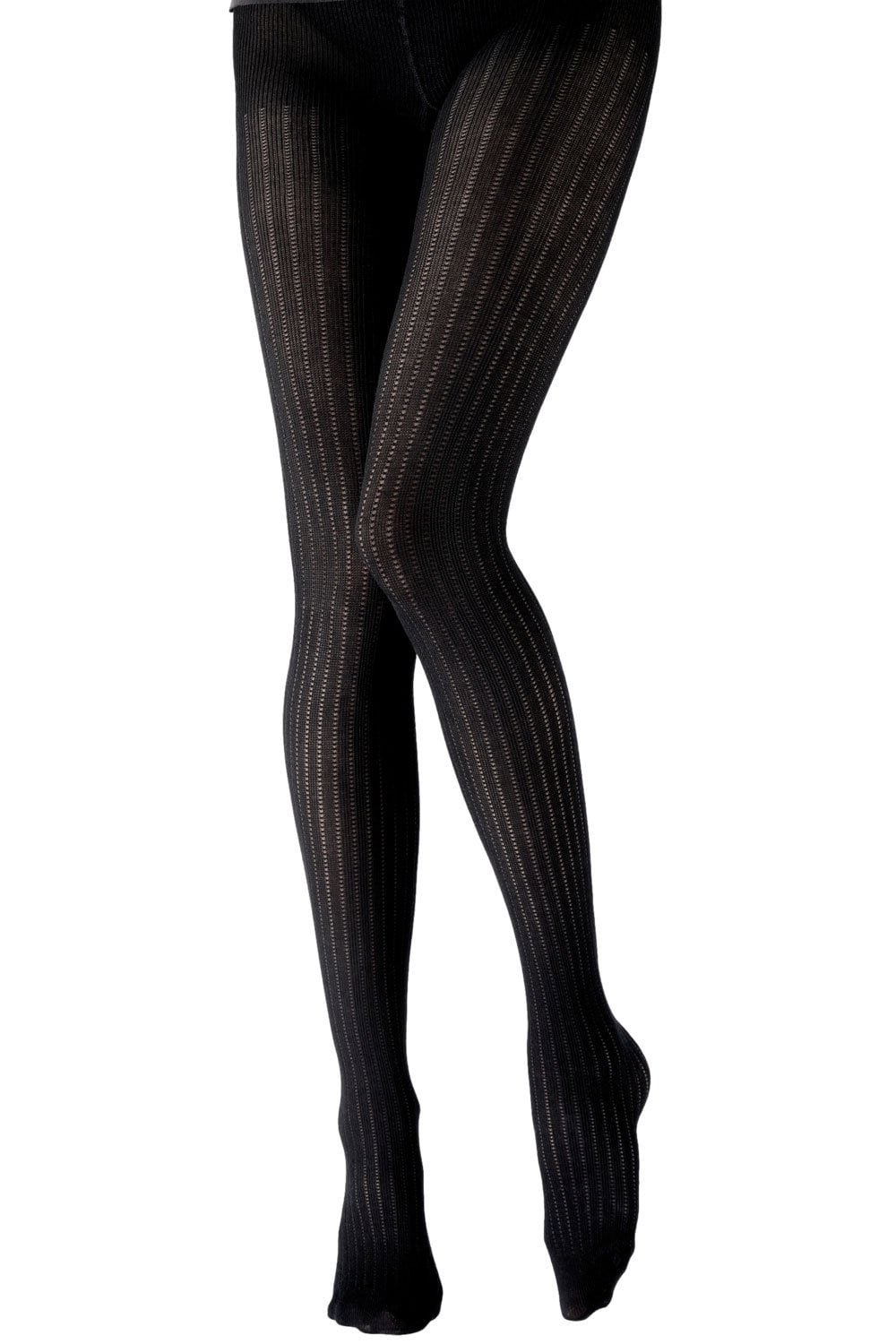 Pretty Polly Rib Patterned Opaque Tights AXX4