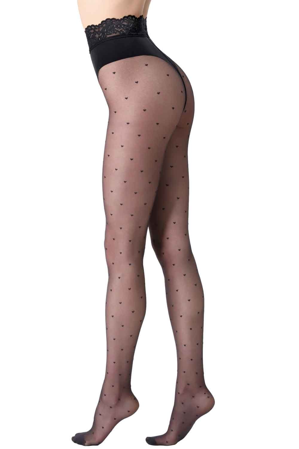 Sweetie Sheer Heart Tights